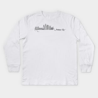 Kansas City City Signature Kids Long Sleeve T-Shirt